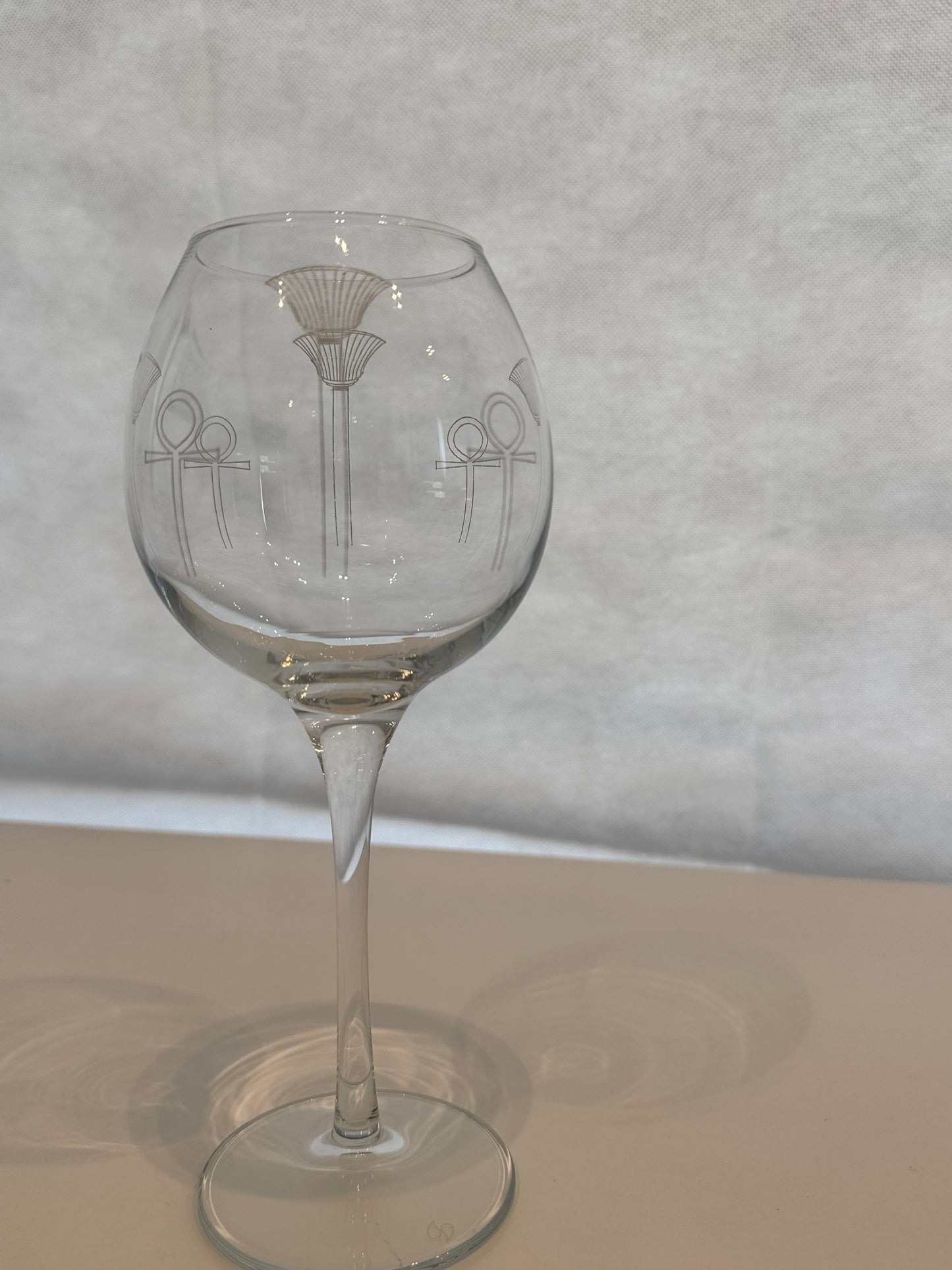 Lotus Wine Glass