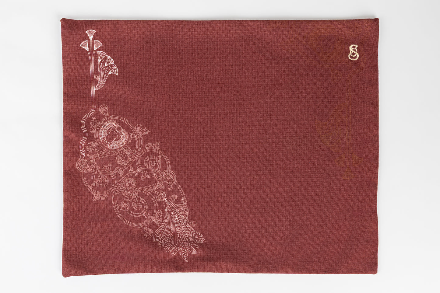 Roman Lotus BURGUNDY Placemat