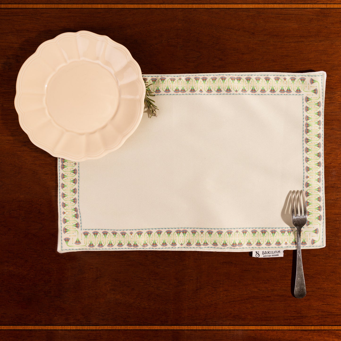 Placemat - Green Lotus