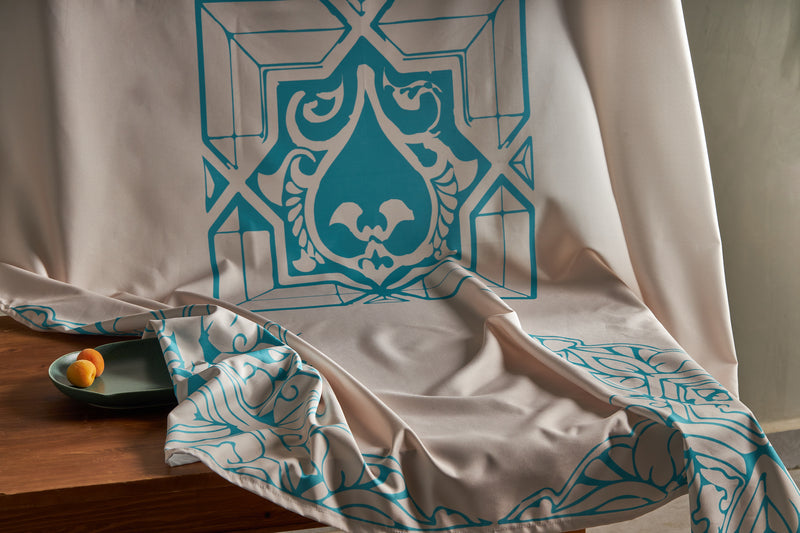Mamluk Dining Linen- Mint