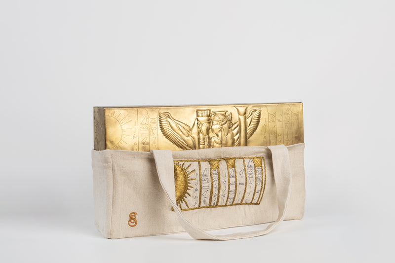 Ramses backgammon - EMBOSSED