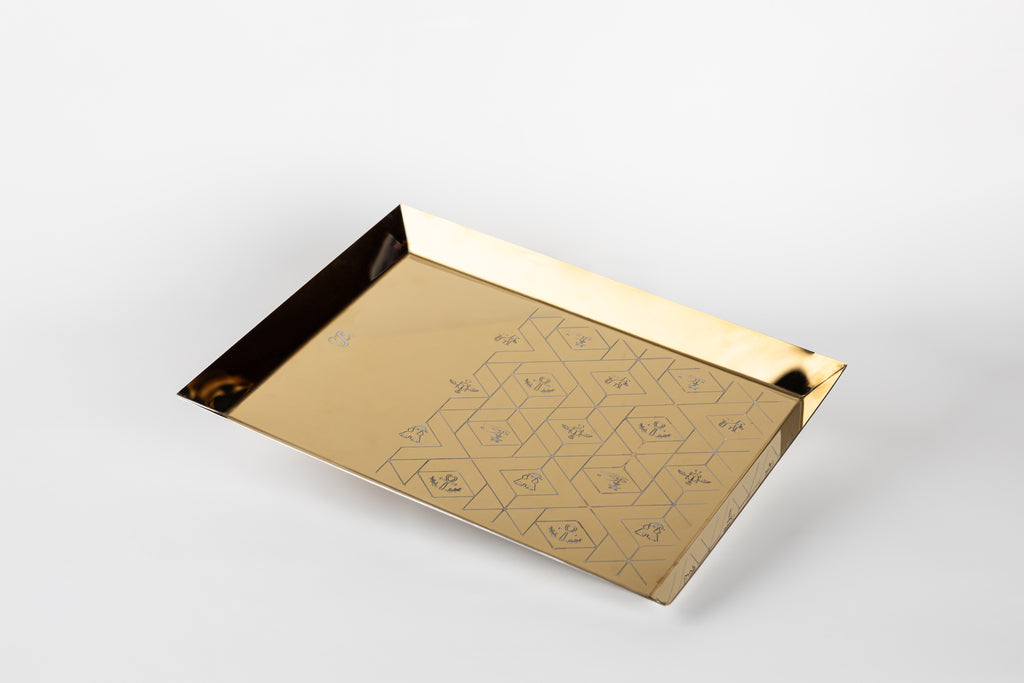 Apéritive tray - Good luck christmas small