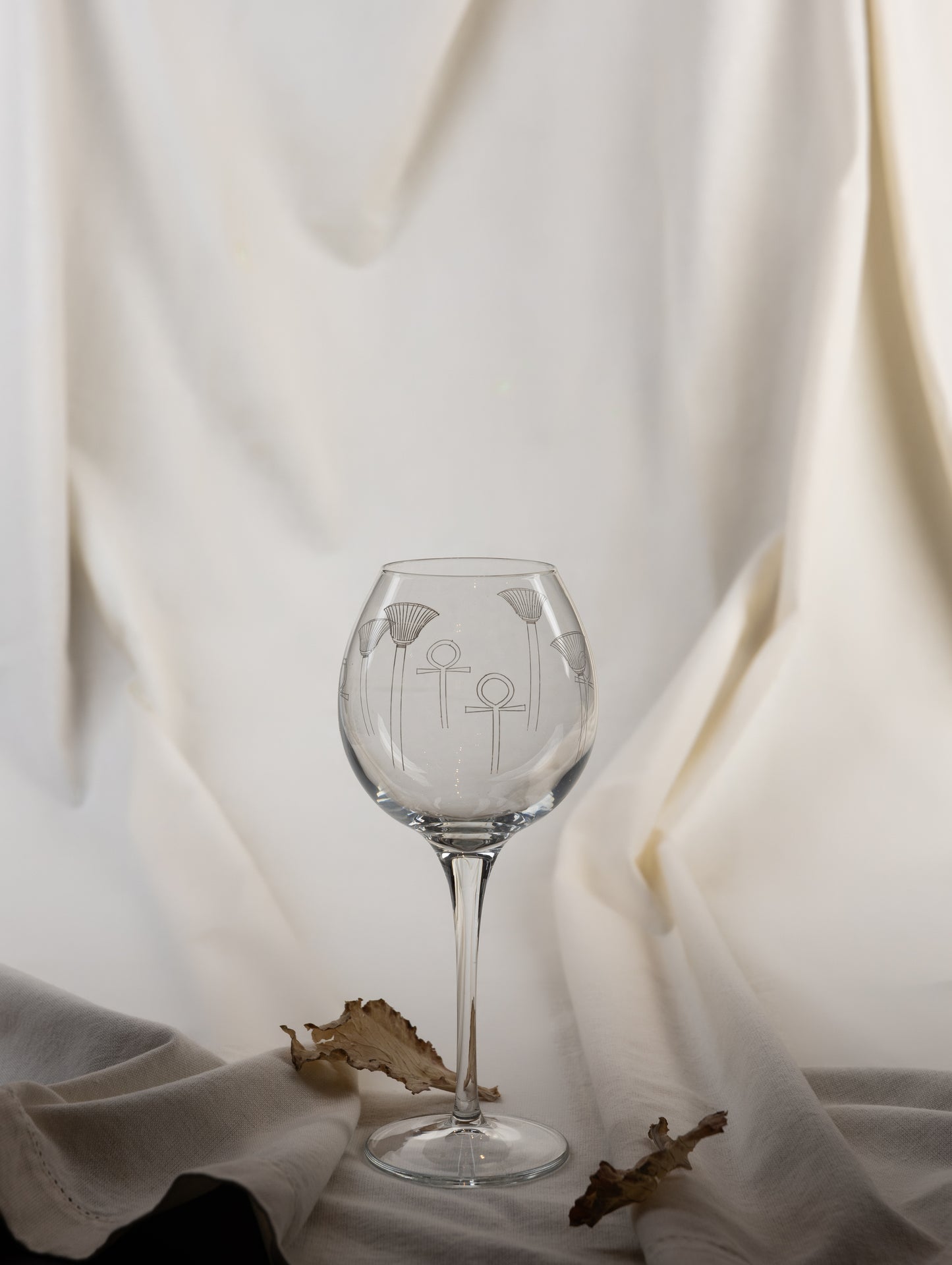 Lotus Wine Glass
