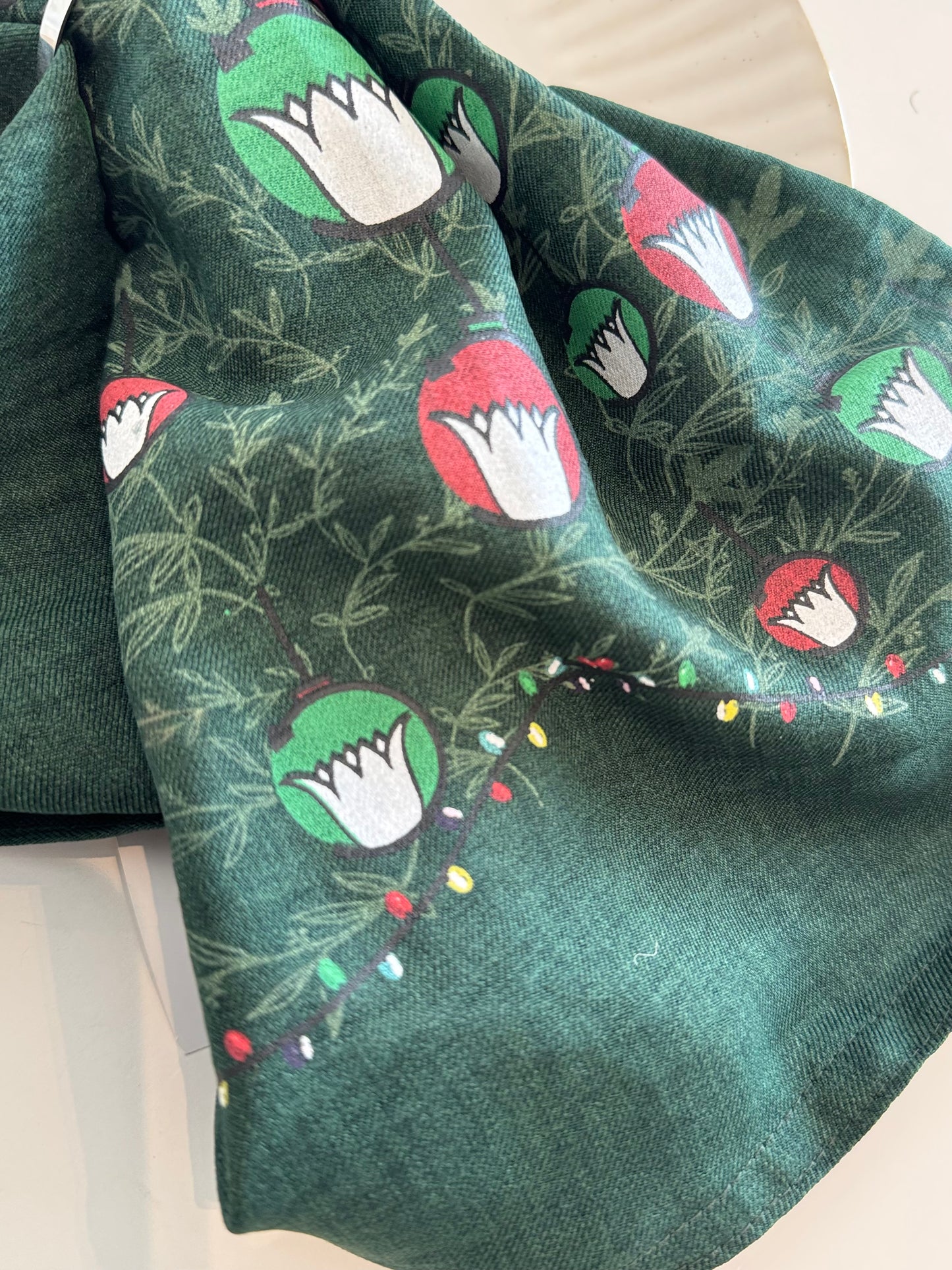 Christmas Restart Dining Napkin -Hand printed