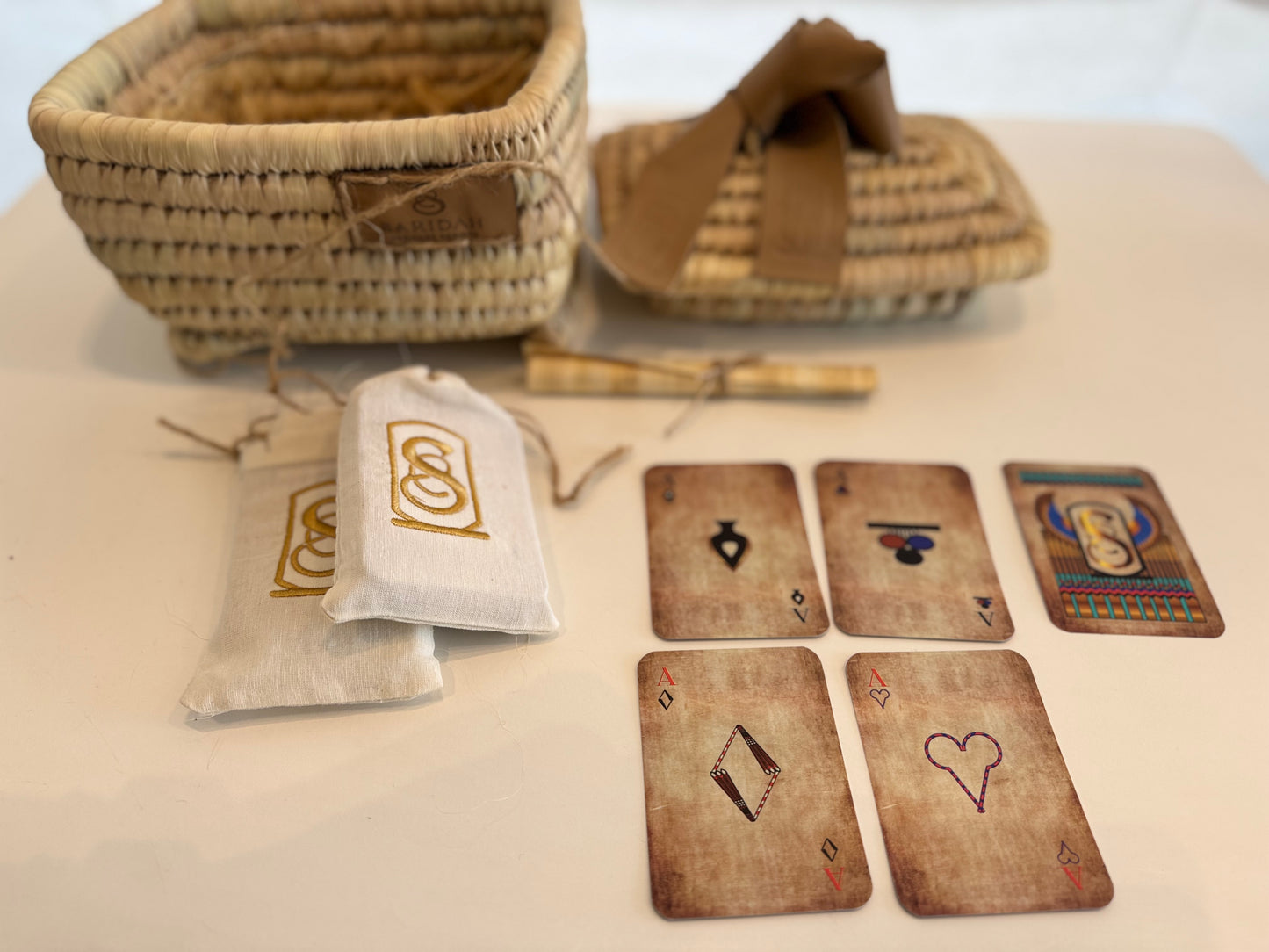 Tut Ankh Amun playing card