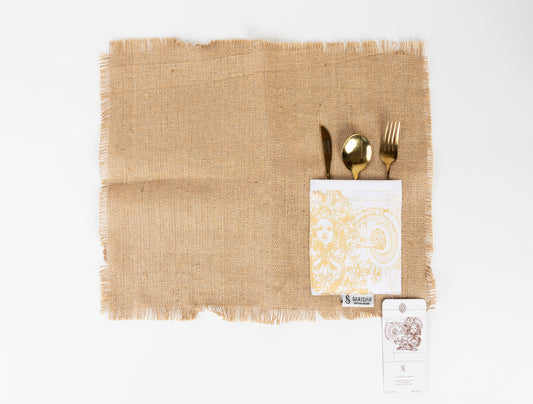 Boho Placemat- yellow