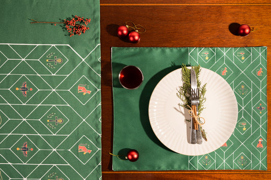 Good luck Xmas Placemat