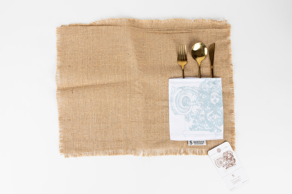 Boho Placemat- Blue
