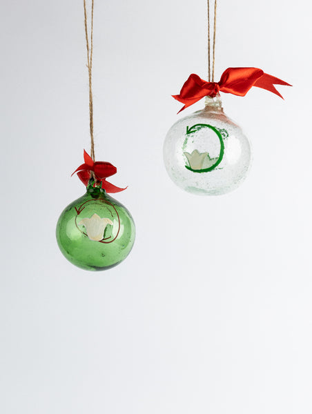 Glass blown Ornaments