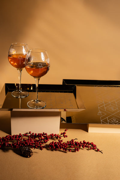 Apéritive tray - Good luck christmas small