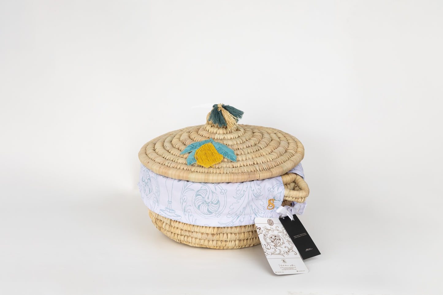 Bread Basket- Byzantine chamber Blue