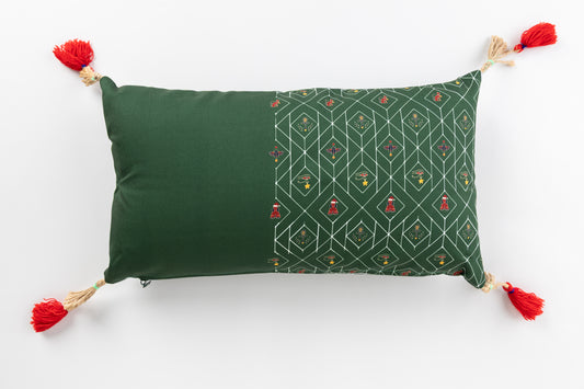 Good luck Xmas Baguette Cushion
