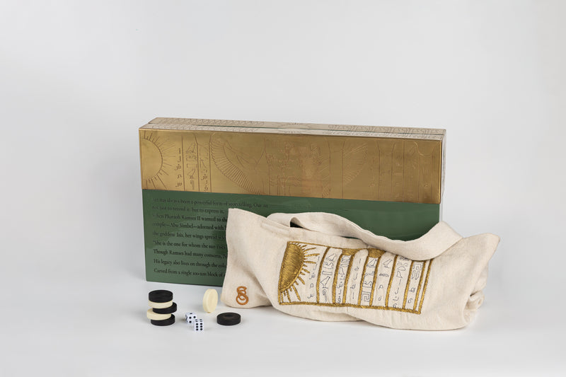 King Ramses II backgammon_ ENGRAVED