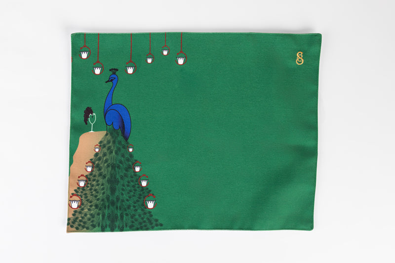 Coptic Art- Peacock Placemat